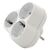 Тройник с/з круглый бел. АК303 Тройник с/з круглый бел. АК303