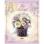 Тетрадь 48л. А5, скрепка, клетка, тиснение, 5 дизайнов, скругленные углы, Нежная акварель, 48Т5тВ1 Тетрадь 48л. А5, скрепка, клетка, тиснение, 5 дизайнов, скругленные углы, Нежная акварель, 48Т5тВ1