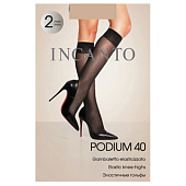  Гольфы Incanto Podium, 40 den, р. 2, Naturele, 2 пары 