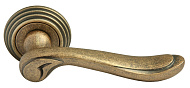  Ручка дверная RUCETTI RAP-CLASSIC-L 6 OMB старая матовая бронза 