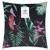 Наволочка декоративная Этель Tropical leaves 45х45см, полиэстер, велюр 10068673 Наволочка декоративная Этель Tropical leaves 45х45см, полиэстер, велюр 10068673