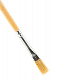 Кисть круглая тонкая 5мм, натуральная щетина, деревянная ручка, STAYER №2 Кисть круглая тонкая 5мм, натуральная щетина, деревянная ручка, STAYER №2