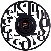 Часы настенные Симфония Рубин d-50 см металл открытая стрелка черный 5026-001 (5) Часы настенные Симфония Рубин d-50 см металл открытая стрелка черный 5026-001 (5)