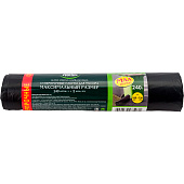 Мешки для мусора Master FRESH 240л 5шт 100х130см 40мкм суперпроч,черные Мешки для мусора Master FRESH 240л 5шт 100х130см 40мкм суперпроч,черные