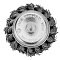  Щетка чашка д/дрели 65мм круч. метал. пров.Matrix 