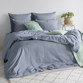 Комплект постельного белья Verossa Indigo 775866, евро, меланж, 4 наволочки, 2515 Комплект постельного белья Verossa Indigo 775866, евро, меланж, 4 наволочки, 2515