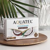  Aquatel мыло-крем твердое 90г кокосовое молочко 