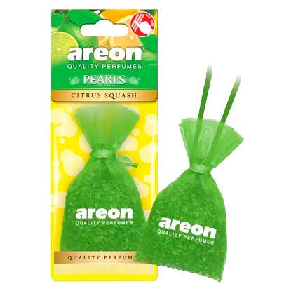  Ароматизатор подвесной AREON PEARLS мешочек 30гр CITRUS SGUASH 
