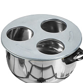 Стерилизатор для стеклянных банок 3 местный, d-82 для банок до 1л 381203 Стерилизатор для стеклянных банок 3 местный, d-82 для банок до 1л 381203