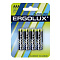  Батарейка LR03 Alkaline (4шт) Ergolux 11744 
