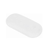 Ластик BRAUBERG овальная, 55х23х10мм, белая, в упаковке с подвесом Ластик BRAUBERG овальная, 55х23х10мм, белая, в упаковке с подвесом