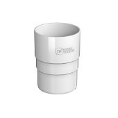 Муфта трубы ПВХ D125/82 белый /Технониколь Муфта трубы ПВХ D125/82 белый /Технониколь