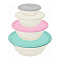  Набор салатников VELVET 4шт, микс, FC2208 