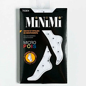  Носки женские Minimi Micro Pois 70, цвет Bianco/Nero 