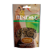Лакомство для собак Деревенские печенье с уткой и яблоками, 100 гр Лакомство для собак Деревенские печенье с уткой и яблоками, 100 гр