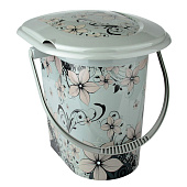 Ведро-туалет 17,0л "Парма" М2330 , 005336 Ведро-туалет 17,0л "Парма" М2330 , 005336