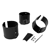 Кронштейн трубы (крепление на кирпич)125 х90 OSNO (RAL7024) Кронштейн трубы (крепление на кирпич)125 х90 OSNO (RAL7024)