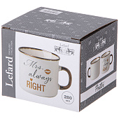 Кружка "mrs. always right" 280 мл 260-969 Кружка "mrs. always right" 280 мл 260-969