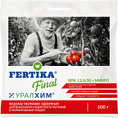 Фертика ФИНАЛ NPK 12:6:36+микро 100гр Фертика ФИНАЛ NPK 12:6:36+микро 100гр