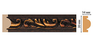 Молдинг с рисунком 157-966 30х14х2400мм(42) /DECOMASTER Молдинг с рисунком 157-966 30х14х2400мм(42) /DECOMASTER