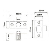  Фиксатор шариковый BL-02 AC медь "САЗАР" 