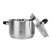  Кастрюля 6,5 л, d 24 см LARA LR02-909 НИКА 