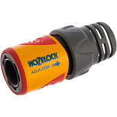  Коннектор с аквастопом HoZelock Plus 15-19мм 2065 
