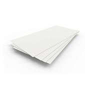 Лист оцинкованный 0,4 (1,25х2) RAL 9003 белый