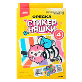 Фреска картина из песка и блесток Стикерняшки Селфи, Кпо-004