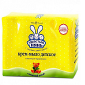 Мыло туалетное детское  Ушастый нянь с алоэ и подор. 4х100г
