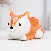 Кашпо "Лиса Алиса" 14х9х8см 10631593 Кашпо "Лиса Алиса" 14х9х8см 10631593