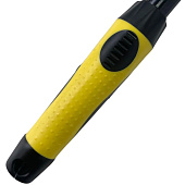  Мотыжка садовая комбинированная с прорезиненной черно-желтой ручкой 