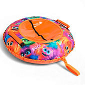 Тюбинг – ватрушка «Монстрики», диаметр чехла 80 см, оранжевая, Winter Star Тюбинг – ватрушка «Монстрики», диаметр чехла 80 см, оранжевая, Winter Star