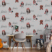 Обои 1.06х10м Friend арт.286077 Серый /Victoria Stenova Обои 1.06х10м Friend арт.286077 Серый /Victoria Stenova