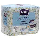  Гигиенические прокладки Bella FLORA Camomile 10 шт. Арт. BE-012-RW10-099 