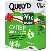 Клей обойный QUELYD "СУПЕР ЭКСПРЕСС" 0,25 кг Клей обойный QUELYD "СУПЕР ЭКСПРЕСС" 0,25 кг