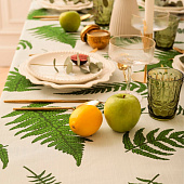  Скатерть (репс) 144х180 Этель Папоротник 10783194 