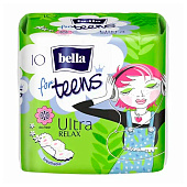  Гигиенические прокладки Bella for teens Ultra relax 10шт Арт.BE-013-RW10-095 
