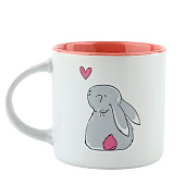 Кружка керамическая «Зайка», 380 мл 10425197 Кружка керамическая «Зайка», 380 мл 10425197