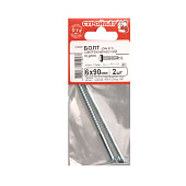  Болт сантехнический оцинк. DIN 571  6х 90 (2 шт) 