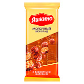 Шоколад молочный Яшкино, с бисквитными шариками, 85 г Шоколад молочный Яшкино, с бисквитными шариками, 85 г