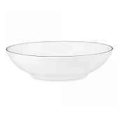  Салатник, 18,5х5 см, фарфор, белый, с кантом, White Platinum MW601-RR0040 