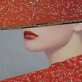 Панно Девушка в красной шляпе, 51х2,5х71 см, 799862 Панно Девушка в красной шляпе, 51х2,5х71 см, 799862