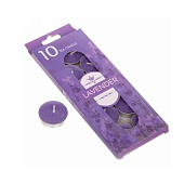  Свечи чайные в наборе 10шт "Лавандовое поле" 