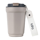 Термокружка 420 мл LARA LR04-30 Ivory Термокружка 420 мл LARA LR04-30 Ivory