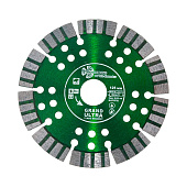 Диск алмазный 125х22,2мм турбо-сегмент,сухое резание, TRIO-DIAMOND Grand hot press Диск алмазный 125х22,2мм турбо-сегмент,сухое резание, TRIO-DIAMOND Grand hot press