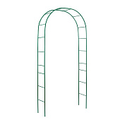 Арка разборная 245х120х40 см 'Арочка' зеленая К2086 Арка разборная 245х120х40 см 'Арочка' зеленая К2086
