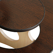 Полка для цветов Багира-2 800х550х520 венге/дуб выбеленный 3587847 Полка для цветов Багира-2 800х550х520 венге/дуб выбеленный 3587847