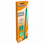  Карандаш чернографитный BIC, Evolution, HB, без резинки, пластик, 8803112 