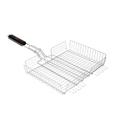  Решетка-гриль GRILLBOOM хром. 25х33х5см 104-026 